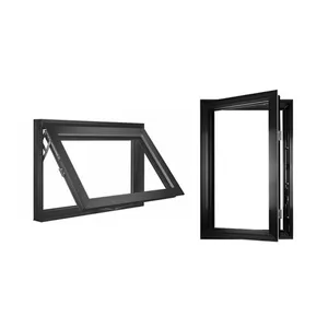 Customized Tilt Turn Aluminum Casement Window Inswing 2 Way Opening Tilt And Turn Aluminum Windows For House