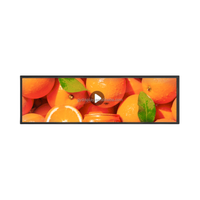 75 pouces barre étirée lcd écran numérique publicité moniteur personnalisable taille d'écran OEM ODM armoire dimension