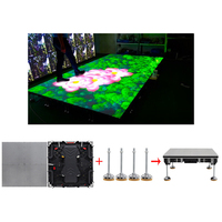 Écran LED en aluminium moulé sous pression, résistant à l'eau, antidérapant, haute luminosité, pour spectacle immersif en plein air, pas de pixel de 3,91 mm, couleur pleine