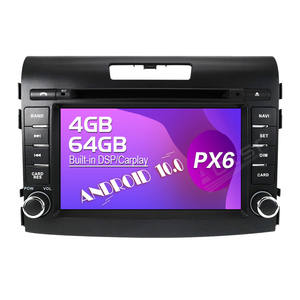 64G pantalla táctil Android coche Video Radio Estéreo reproductor de DVD sistema Multimedia para <span class=keywords><strong>Honda</strong></span> <span class=keywords><strong>CRV</strong></span> 2012-2016 navegación <span class=keywords><strong>GPS</strong></span> - Product Image 1