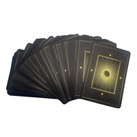 Boîte d'emballage de luxe avec impression de logo personnalisé, grand jeu de cartes de tarot Oracle écologiques avec guide
