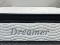 Matelas King Size Matelas à ressorts pour hôtel de luxe Matelas double de couchage à ressorts ensachés compressé Queen Roll up Euro Top