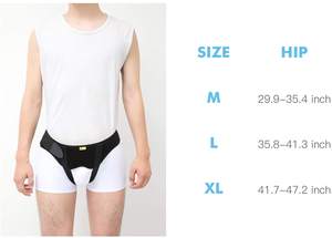 Hernia Belt Truss für Leisten-oder Sport hernien unterstützung <span class=keywords><strong>Brace</strong></span> Pain Relief Recovery Strap mit 2 abnehmbaren Kompression spads - Product Image 4