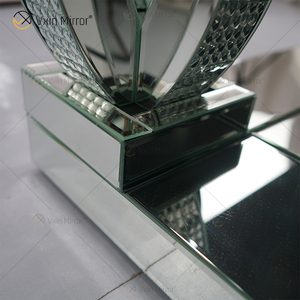 Customized WXF-291 Crystal Homemade <strong>Silver</strong> Mirrored <strong>Coffee</strong> <strong>Table</strong> - Product Image 6