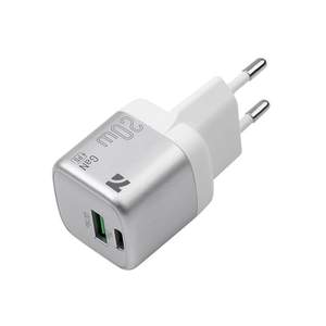 Cargador NCC CD-0102 EU 20W GaN USB-A + USB-C, Cargador Rápido Dual Compacto y Seguro (Negro) - Product Image 4