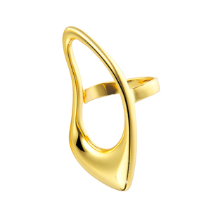 S925 Sterling Silver Unisex Sáng Tạo Hình Trăng Vòng Rỗng Hình Tai Hình Gỉ Miễn Phí Và Mặc Miễn Phí Tùy Chỉnh Có Thể Điều Chỉnh Vòng - Product Image 3