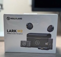 Version combinée originale Hollyland LARK M2 (récepteur USB-C + récepteur Lightning + récepteur caméra + étui de charge) pour téléphones, appareils photo, ordinateurs
