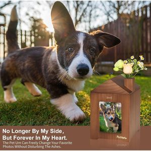 Wooden dog and cat ash <b>boxes</b>, dog ash, cremation, cat <b>memorial</b>, funeral, small animal ash <b>boxes</b>, with personalization options. - Product Image 4