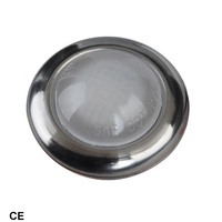Mini lampe LED ronde de 3/4 pouces pour éclairage de courtoisie, idéale pour camping-car, caravane, bateau, intérieur, plafond, certifiée CE/RoHS/REACH