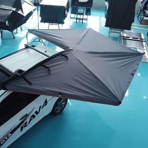 Pare-soleil de voiture imperméable à ouverture rapide en forme d'éventail sans poignée de support, modèle à double poignée 270 degrés - Product Image 3