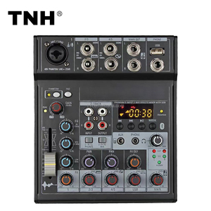 Tnh tg502 Xách Tay <span class=keywords><strong>5</strong></span> Kênh Trộn Giao Diện Điều Khiển DJ Điều Khiển Âm Thanh Giao Diện Điều Khiển Mixer Cho Sân Khấu Hiệu Suất Câu Lạc Bộ Bar Đảng - Product Image 1