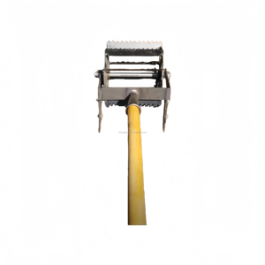 Azada de Empuje Manual con Ruedas y Bordes Dentados, Ancho Ajustable para Eliminar Hierba y Aflojar la Tierra - Product Image 6