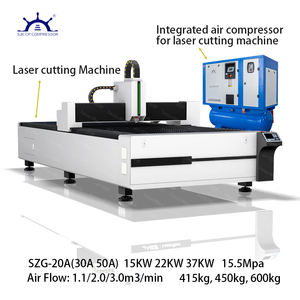 Sanjianke เครื่องอัดอากาศแบบสกรูสำหรับอุตสาหกรรม15.5bar เงียบพิเศษแบบ4 in 1พร้อมถัง<span class=keywords><strong>ลม</strong></span>เครื่องเป่าลม - Product Image 2