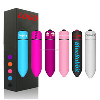 Vibrateurs à Balle Puissants de Type Pistolet, Mini Vibrateurs Exotiques de Poche BlueRabbit, OEM, Marque Privée, Vente en Gros