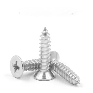 Cross recessed countersunk tự khoan vít với màu kẽm/Kẽm mạ-Lớp phủ màu xanh trắng cho tấm kim loại và xây dựng - Product Image 2