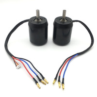 Moteur CC sans balais à aimant permanent Faradyi 6374 130-330KV avec capteur Hall pour scooter et ventilateur d'appareil ménager