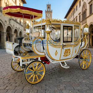 Calèche de Mariage Électrique 2026, Calèche Royale Sans Chevaux pour Visites Touristiques, 5-6 Places, Structure en Acier Q235B, Couleur Personnalisable - Product Image 1