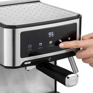 Cafetera Compacta Digital de 20 Bares con Varilla de Espuma Automática para Latte y Cappuccino, para Uso Doméstico y Hotelero, Carcasa de Aluminio, Modelo Kfj683 - Product Image 5