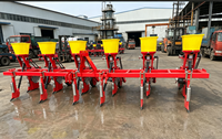Semoir de précision à 6 rangs avec roue à cuillères pour maïs, soja, sorgho, machine de plantation pour tracteur