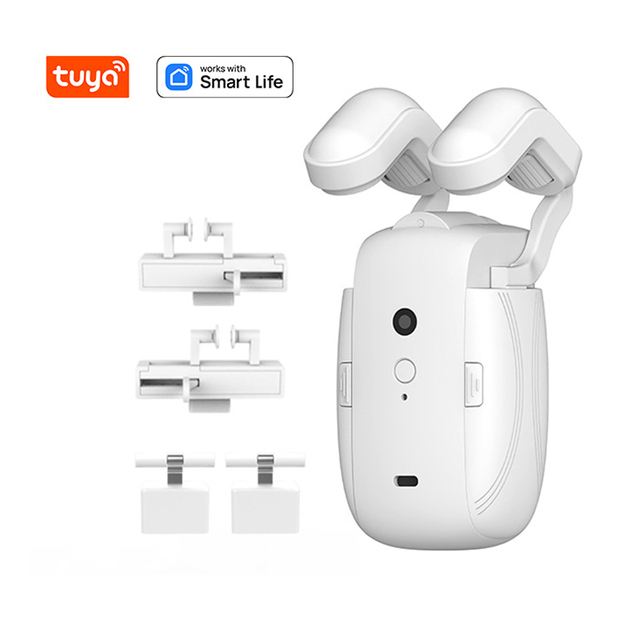 Wholesale Smart Home Products 3 in 1 Electric Curtain Opener Wireless Voice Control Smart Curtain Driver Robot