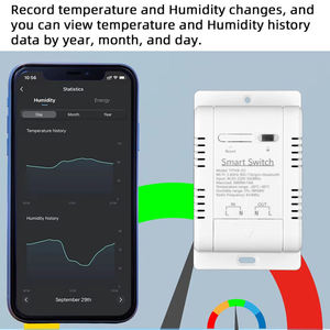 TY-TDQ-16A-220v Tuya APP WIFI Smart Temperature Control <b>Switch</b> 4CH Relay Module Waterproof Temperature Sensor Work - Product Image 5