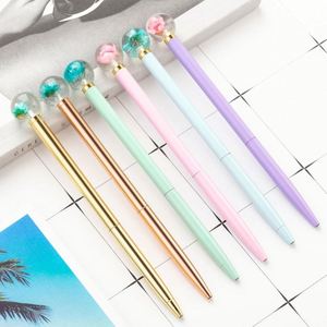 Bolígrafo de Metal con Diseño de Flores Secas Brillantes, Personalizable con Logotipo, para Promoción Empresarial, Novedad, Escritura de 1.0 mm - Product Image 2