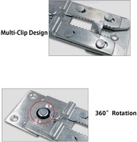 Connecteur de canapé moderne en métal Sf-046, pièces de rechange, pince à emboîtement, boulon, canapé modulaire, meubles, école, cuisine
