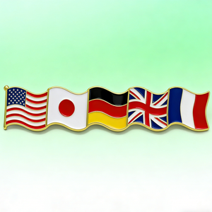 Insignia de Esmalte Personalizada Moderna de Imitación Antigua con Temática de Misiones Espaciales de Astronautas para Regalo Científico o Souvenir - Product Image 2