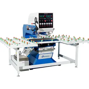 Çin üretici tek kafa CNC cam işleme makineleri cam delme makinesi için pencere