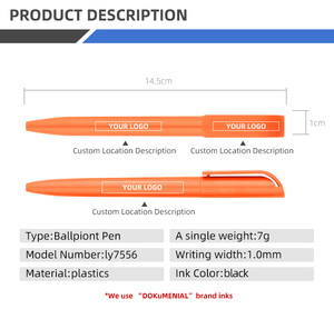 Khuyến Mại 1.0Mm Biểu Tượng Tùy Chỉnh Twist Bút Bi Cá Nhân Quảng Cáo Khuyến Mãi Bút - Product Image 6
