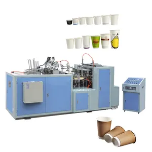 8 OZ 12 OZ 16 OZ 20 OZ 25 OZ Full Automatic Paper Cup with Lid Cup Forming Making Machine