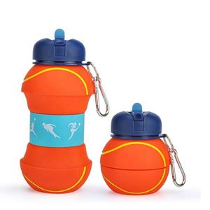 Bouteille d'eau réutilisable écologique au design tennis pour enfants, idéale pour l'école, le camping et compagnon parfait pour les activités de plein air - Product Image 5