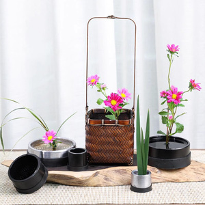 Cuenco a prueba de agua con herramienta de arreglo floral de estilo chino kenzan, base de maceta, artefacto fijo, flor de arte chino, soporte de <span class=keywords><strong>PIN</strong></span> Ikebana - Product Image 3
