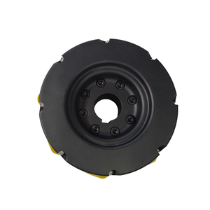 200กก. 8นิ้ว203มม. ล้ออุตสาหกรรมแบบรอบทิศทางโครงสร้างมั่นคงและเงียบเป็นพิเศษล้อ mecanum สำหรับรถยกพื้น - Product Image 6