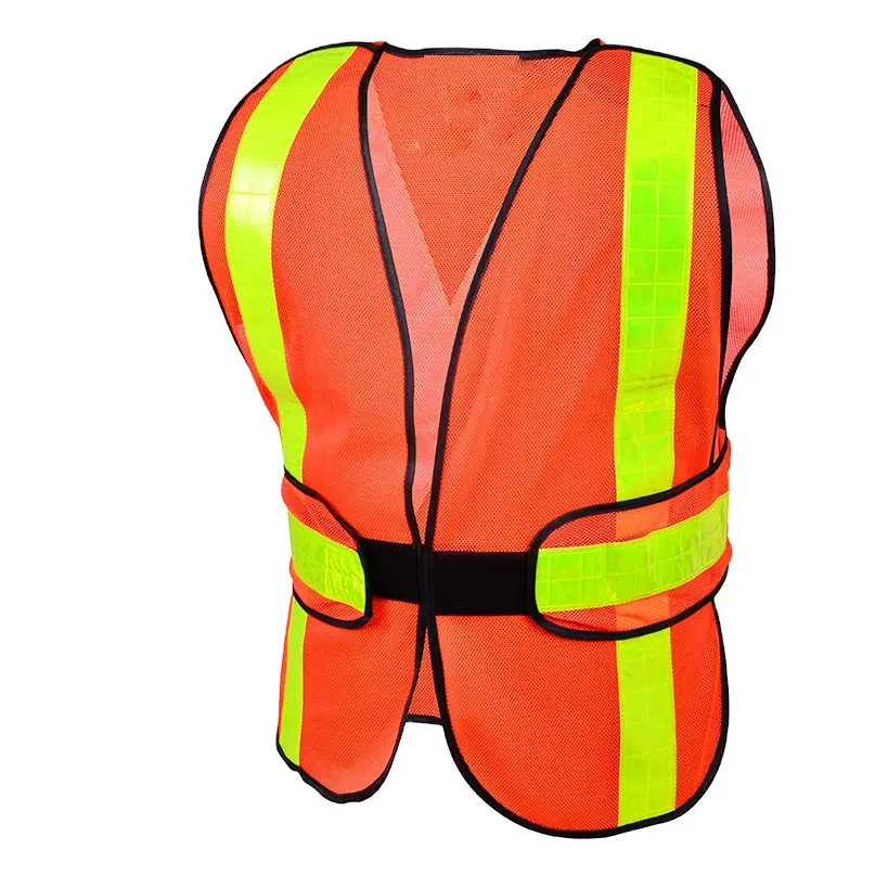 Vêtements de sécurité routière en plein air populaires veste de chemise à réflecteur gilet pour homme femme