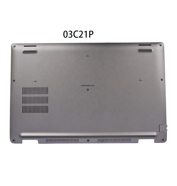 Wholesale Silver Bottom Case for Dell Latitude 5520 Laptop Lower Base Cover D Shell Replacement 03C21P 3C21P