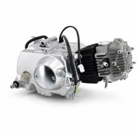 Ensemble moteur de moto Pit Bike personnalisé 110cc monocylindre refroidi par air, embrayage manuel, démarrage au kick, cylindre en aluminium