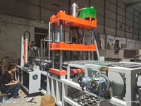 Machine de thermoformage de pots de fleurs en plastique Machine de poinçonnage automatique complète