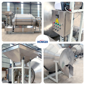 Mezclador de Tambor de Acero Inoxidable con Función de Secado, Motor y Bomba, Material SUS304, Capacidad de 500L para Mezclar Polvo y Gránulos Químicos - Product Image 5