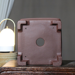 Maceta Cuadrada Zisha con Forma de Kui para Bonsái de Escritorio - Product Image 3