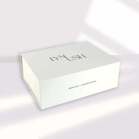 Boîtes cadeaux en carton rigide avec fermeture magnétique de luxe personnalisées, grand format, emballage de qualité supérieure, boîtes à rabat magnétique, papier mat