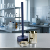 Kit de coupe-terre robuste en acier avec chariot en acier et pilon détachable pour l'échantillonnage de sols géotechniques sur site et la mesure de la densité in situ à sec