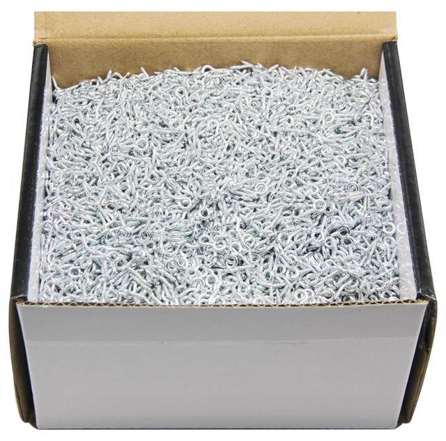 12mm/0.48Iinch Eyelet Screws Tiny Jewelry Eye Screws Eyehooks Small Screw Eyes for Picture Frames Craft Eye Hook