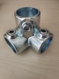 48.3mm an toàn bảo vệ doanh cấu trúc kết nối với ốc vít khớp nối đường sắt Vòng tường cơ sở chính kẹp phụ kiện đường ống - Product Image 3