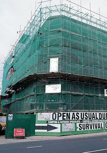 Chất lượng cao an toàn xây dựng <span class=keywords><strong>Net</strong></span> chống rơi mảnh vỡ lưới màu xanh <span class=keywords><strong>HDPE</strong></span> <span class=keywords><strong>Net</strong></span> cho xây dựng trang web - Product Image 4