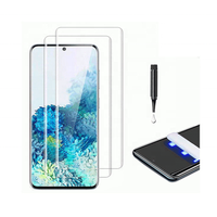 Protecteur d'écran 3D en verre trempé liquide Nano UV Light pour Samsung Galaxy S8 S9 S10 Lite Plus Note 10 9 8 Note10 Note9 Note8