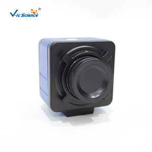 Cámara Industrial USB <span class=keywords><strong>de</strong></span> 12MP sin Necesidad <span class=keywords><strong>de</strong></span> Drivers, Interfaz CCD <span class=keywords><strong>de</strong></span> 0.5x, <span class=keywords><strong>Microscopio</strong></span> Trinocular Biológico con Ocular Electrónico - Product Image 1
