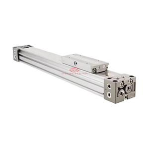 أسطوانة قياسية جديدة أصلية MY1B16-200Z بقطر 16 مم وشوط 200 مم، مزدوجة الفعل مع وسادة قابلة للتعديل وقاعدة تثبيت متوفرة في المخزون - Product Image 3