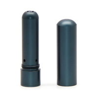 Inhalateur nasal de parfum de cas de bouteille d'huile essentielle d'herbe de nouveau design avec le bâton de coton