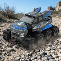 Véhicule RC tout-terrain électrique à huit roues pour garçons, jouet télécommandé pour enfants, vente chaude